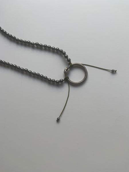 Knotted Hematite ~ OUROBOROS