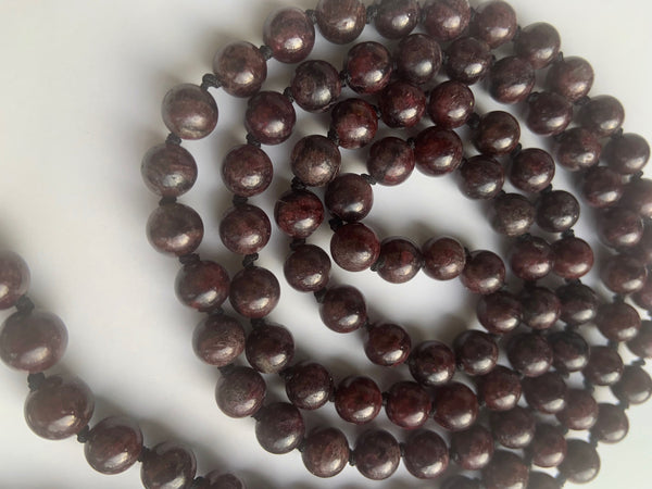 Knotted Garnet ~ OUROBOROS