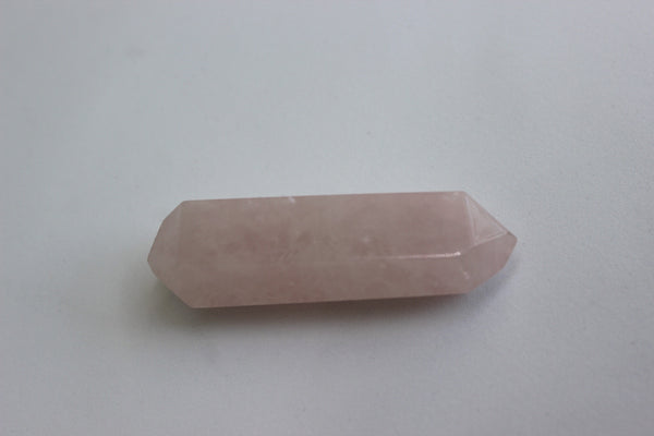 Rose Quartz - Double Terminated Point