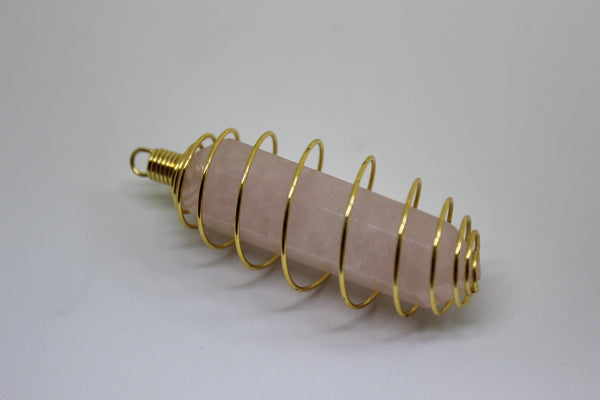 Rose Quartz - Double Terminated Point